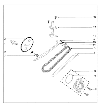 Distribution Peugeot Speedfight 3 4 temps gris