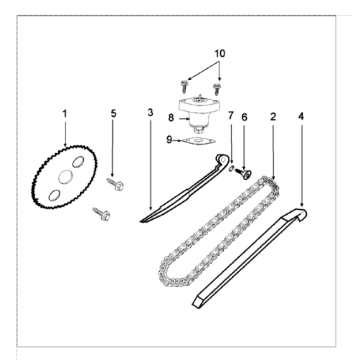Distributie Peugeot Tweet 125 V E3 2013-2017