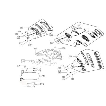 Pièces diverses retour champagne BTC Ceo