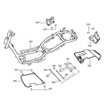 Pièces diverses AGM VX50s bronze