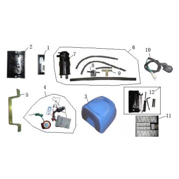 Pièces diverses crème à café Turbho RG50