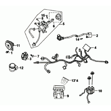 Téléphérique Sym Mio 50I