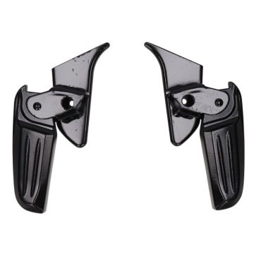 Jeu de repose-pieds Duo Vespa Primavera /Sprint noir mat
