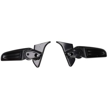 Jeu de repose-pieds Duo Vespa Primavera /Sprint noir mat