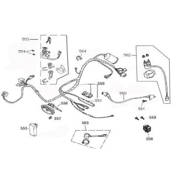 Pièces électriques AGM Joy noir