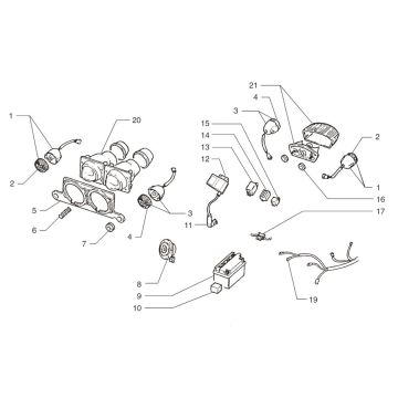 Pièces électriques Beta Ark-k AC noir 2006 2 temps