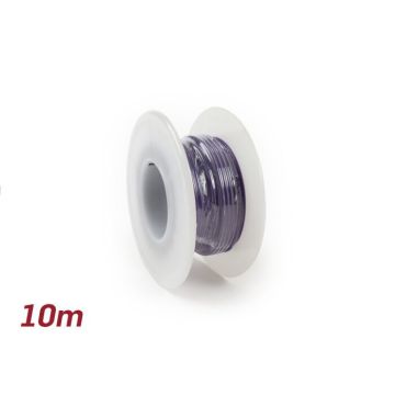 Câble électrique universel diamètre 2,3mm 10m violet