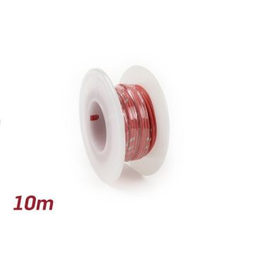 Câble électrique universel diamètre 2,3mm 10m rouge
