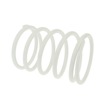 Ressort de poussée d'embrayage Malossi- blanc Piaggio 125-180 cc 2 temps Runner FX/FXR 125-180/Dragster 125-180/SKR125/SKR150/Typhoon125/Skipper 125-150/Hexagon LX/LXT 125-180 (pour variateur original ) 2911084 .W0