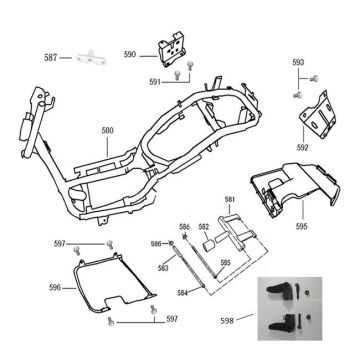 Cadre AGM VX 50i 4T AC