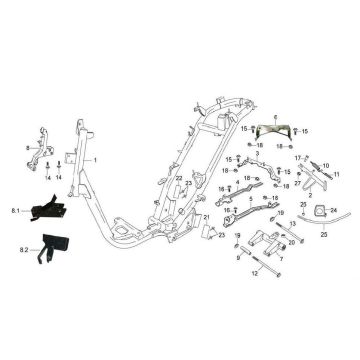 Cadre China Filly 4 temps