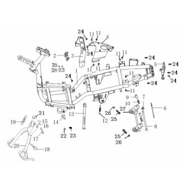 Cadre Generic Ideo blanc 2010 2 temps 25