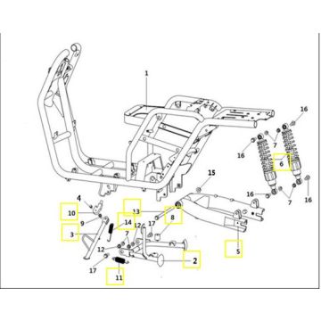 Châssis Goccia GEV2000-Frame Goccia GEV2000