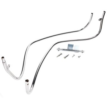 Barres de protection pour Vespa LX/S chromées d'origine 60602895M