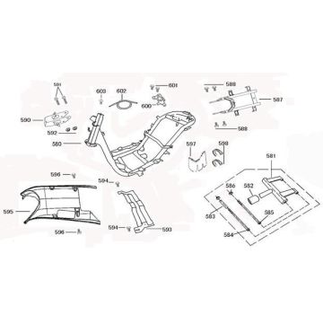Pièces de cadre China Joy /Legend Euro4