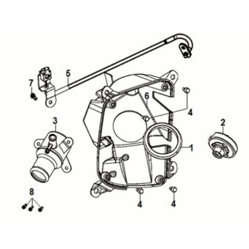 Carrière intérieure avec Sym Fiddle IV 50 E5