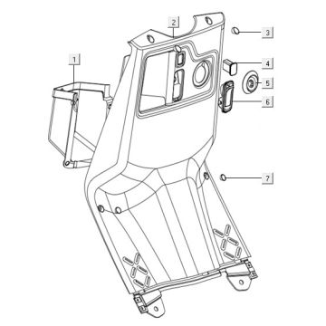Protège-jambes Niu N1S-Front Storage Niu N1S