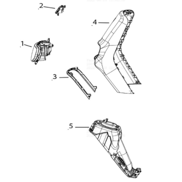 Paroi avant du Yadea E8S