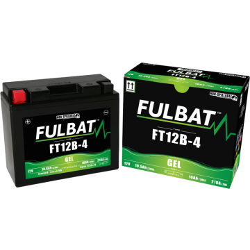 Batterie FT12B-4 Fulbat sans entretien (gel)