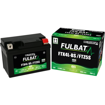 Batterie FTX4L-BS/FTZ5S Fulbat acide sans entretien