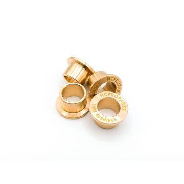 Jeu de douilles MC Fork Bushing bras pivotants fourche avant Ciao, pour la révision et la stabilisation de la roue avant