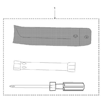 Jeu d'outils 4 temps Peugeot Tweet