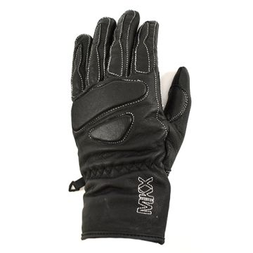 Gants MKX Retro en cuir noir