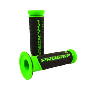 Poignées Progrip 732 noir/vert