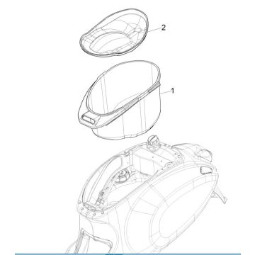 Coffre à casque Vespa Sprint 125 3V ie ABS