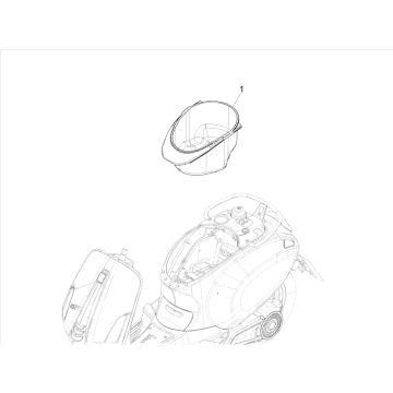 Coffret pour casques Vespa Elettrica 25/KMH SCH E5 2021 (EMEA)