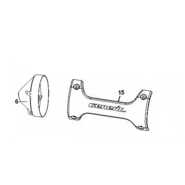 Bouclier thermique Generic Ideo blue 2010 2 temps 25