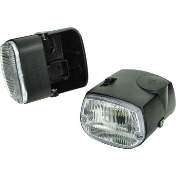 Phare avant Piaggio/Vespa Ciao/ Gilera Citta noir 213507