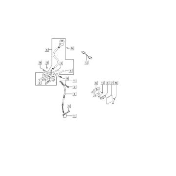 Maître-cylindre de frein MXU 150