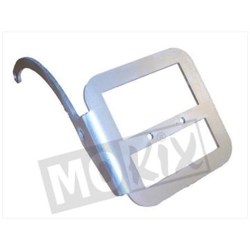 SUPPORT DE PLAQUE D'IMMATRICULATION PEU ALU