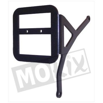 SUPPORT DE PLAQUE D'IMMATRICULATION MOR BLACK WA