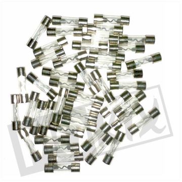 FUSIBLES TUBE 10 ampères 25 mm p/100