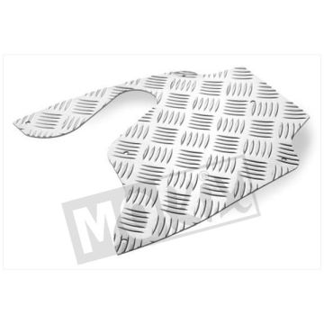 GARDE-BOUE ARRIÈRE INTÉRIEUR, SOUS LE SIÈGE APRILIA SR ANNÉE 2000-2005 ALUMINIUM