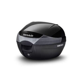 Top case shad sh33 noir métallisé