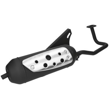 Pot d'échappement Chine Grande Retro GY6 [139QMB] Tecnigas Silent-Pro