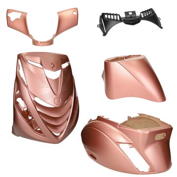 Kit carénage SP look Piaggio Zip rose or 5 pièces
