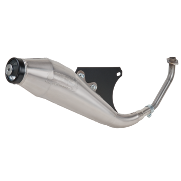 Pot d'échappement Tecnigas GP4 Piaggio 50cc 4-temps 2V Marquage CE