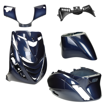 Kit carénage SP look Piaggio Zip bleu midnight 222 5 pièces