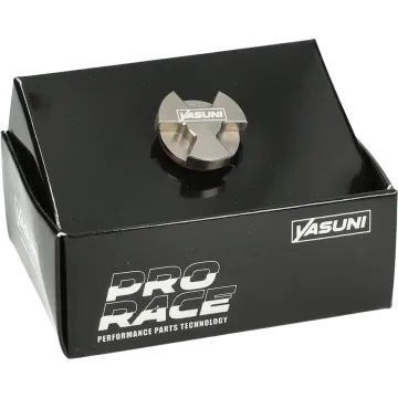 boulon de bouchon de remplissage d'huile titane cnc Senda m16x1.5 gris Yasuni pro race