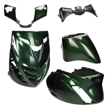 Kit Carénage SP look Piaggio Zip vert Jaguar 5 pièces