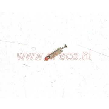 Pointeau carburateur Dell 'Orto/triangulaire- SHBC (Vespa V50,PV,ET3),SHA (Ciao.Bravo,Si),PHBG/PHVA/PHVB/PHBN/FHBB - sans suspension-