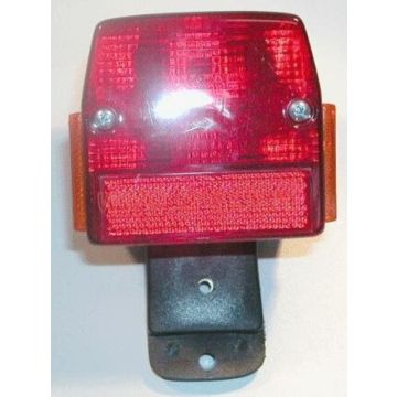 Feu arrière+réflecteur Puch Macho noir