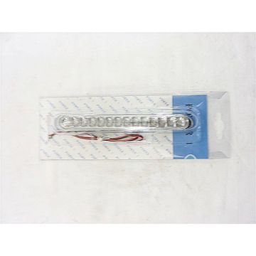 Feu stop chrome led rouge universel