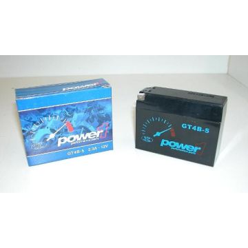 Batterie GT4B-5 12 V 2,3 Ah Power1 sans acide de batterie