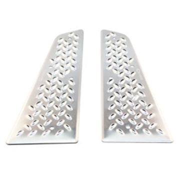 Kit de repose-pieds pour Kymco Xciting aluminium (2 pièces)