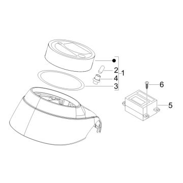 Groupe d'instruments - Cruscotto Vespa GTV 250 4T 4V IE